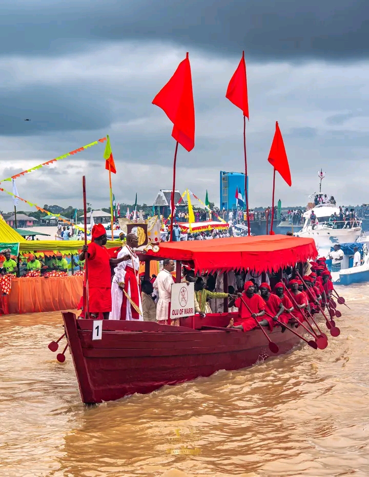 Warri River Comes Alive as Olu of Warri Hosts Royal Regatta for 5th Coronation Anniversary